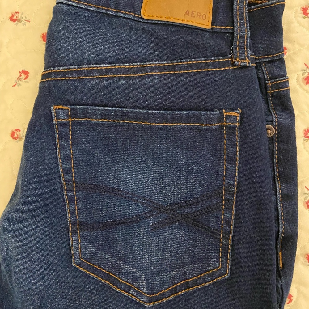Women’s Size 2 Short Dark Wash Aeropostale Jeggings